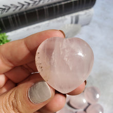 Load image into Gallery viewer, Rose Quartz Hearts