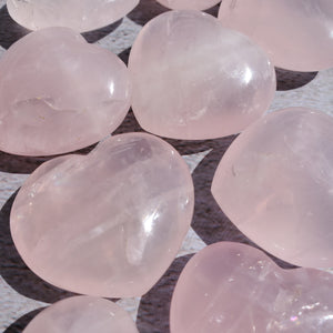 Rose Quartz Hearts