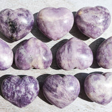 Load image into Gallery viewer, Lepidolite Hearts