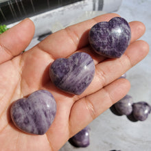 Load image into Gallery viewer, Lepidolite Hearts