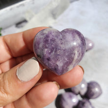 Load image into Gallery viewer, Lepidolite Hearts