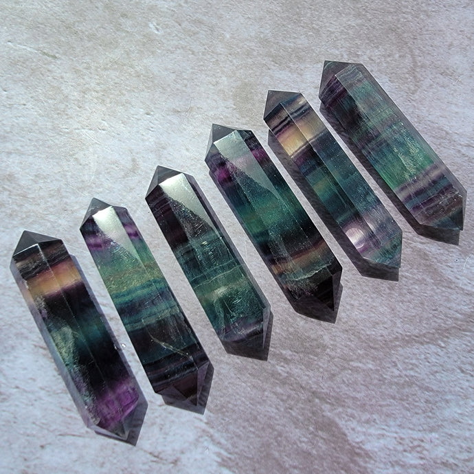 Rainbow Fluorite DT's - Small