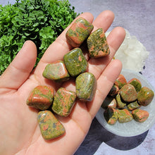 Load image into Gallery viewer, Unakite Tumbled Stones