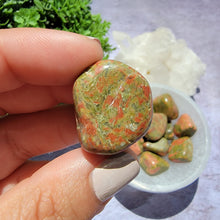 Load image into Gallery viewer, Unakite Tumbled Stones