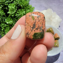 Load image into Gallery viewer, Unakite Tumbled Stones