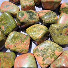 Load image into Gallery viewer, Unakite Tumbled Stones