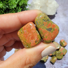 Load image into Gallery viewer, Unakite Tumbled Stones