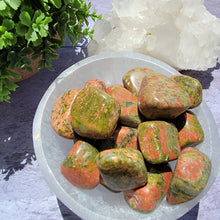 Load image into Gallery viewer, Unakite Tumbled Stones