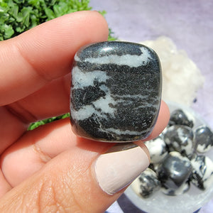 Zebra Jasper Tumbled Stones