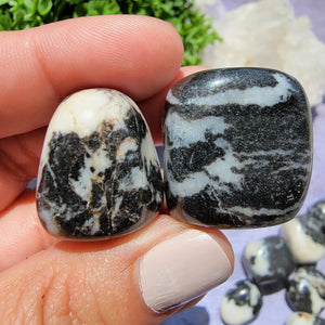 Zebra Jasper Tumbled Stones