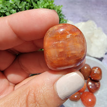 Load image into Gallery viewer, Carnelian Tumbled Stones