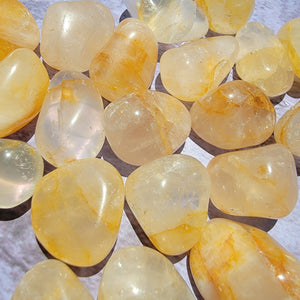 Golden Healer Tumbled Stones