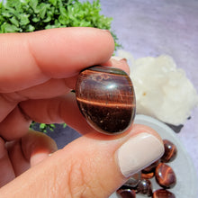 Load image into Gallery viewer, Red Tiger&#39;s Eye Tumbled Stones