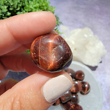 Load image into Gallery viewer, Red Tiger&#39;s Eye Tumbled Stones