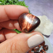 Load image into Gallery viewer, Red Tiger&#39;s Eye Tumbled Stones