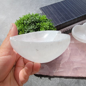 Heart Selenite Bowl - Small