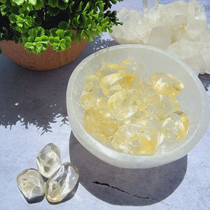 Citrine (Natural) Tumbled Stones