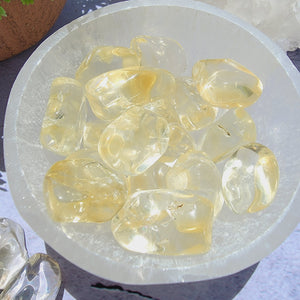 Citrine (Natural) Tumbled Stones