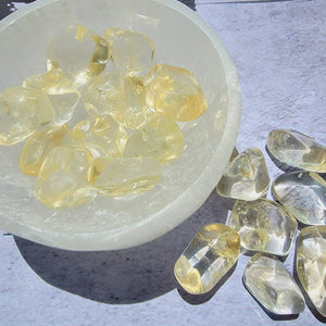 Citrine (Natural) Tumbled Stones