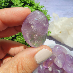 Amethyst (Light Purple) Tumbled Stones