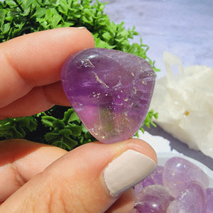 Amethyst (Light Purple) Tumbled Stones