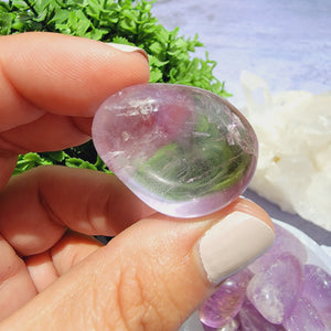 Amethyst (Light Purple) Tumbled Stones