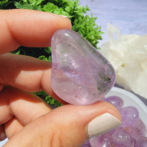 Amethyst (Light Purple) Tumbled Stones