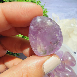 Amethyst (Light Purple) Tumbled Stones