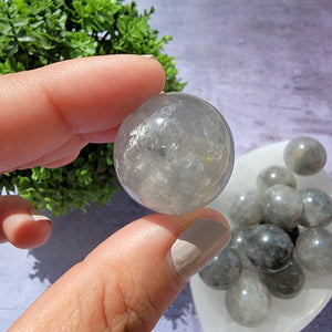 Cloudy Quartz Mini Spheres