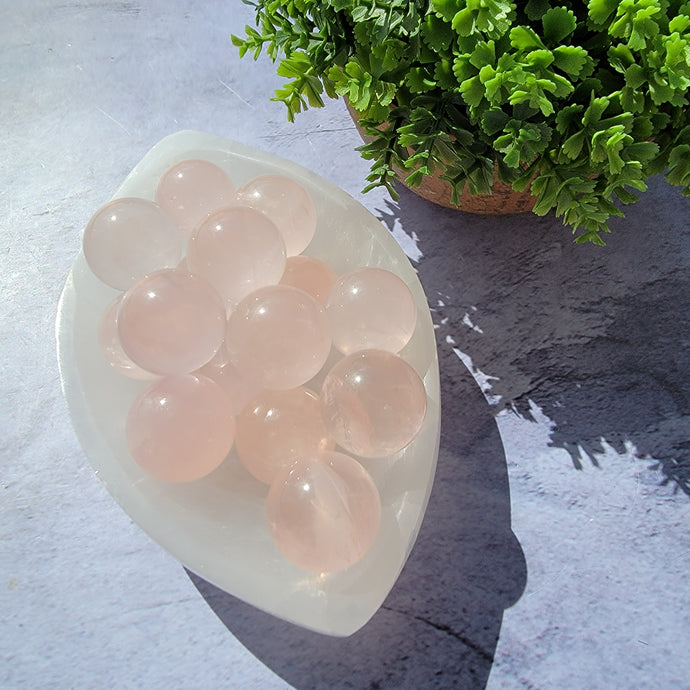 Rose Quartz Mini Spheres