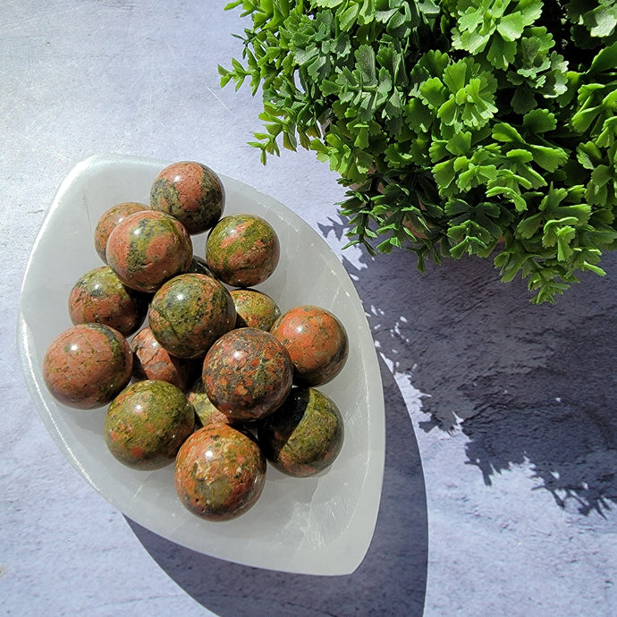 Unakite Mini Spheres