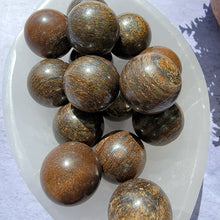 Load image into Gallery viewer, Bronzite Mini Spheres