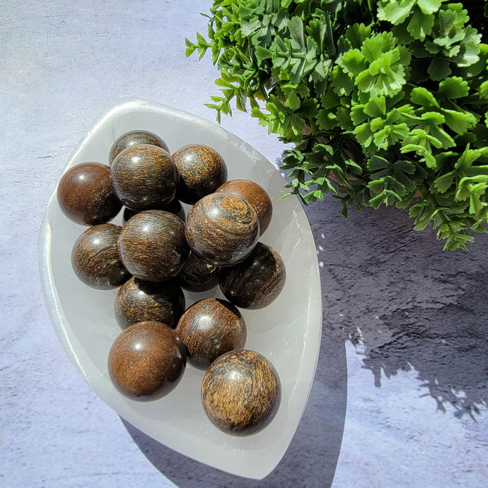 Bronzite Mini Spheres