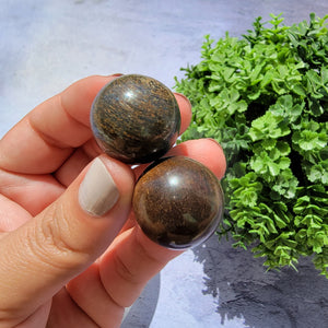 Bronzite Mini Spheres