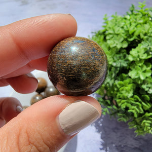 Bronzite Mini Spheres