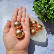 Load image into Gallery viewer, Copper Mini Spheres