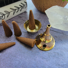 Load image into Gallery viewer, Brass Burner with Free Incense Cones (#3)