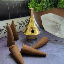 Load image into Gallery viewer, Brass Burner with Free Incense Cones (#3)