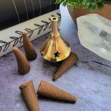 Load image into Gallery viewer, Brass Burner with Free Incense Cones (#2)