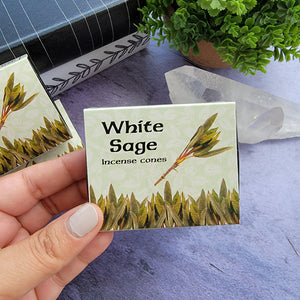 White Sage Incense Cones