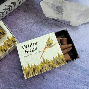 White Sage Incense Cones