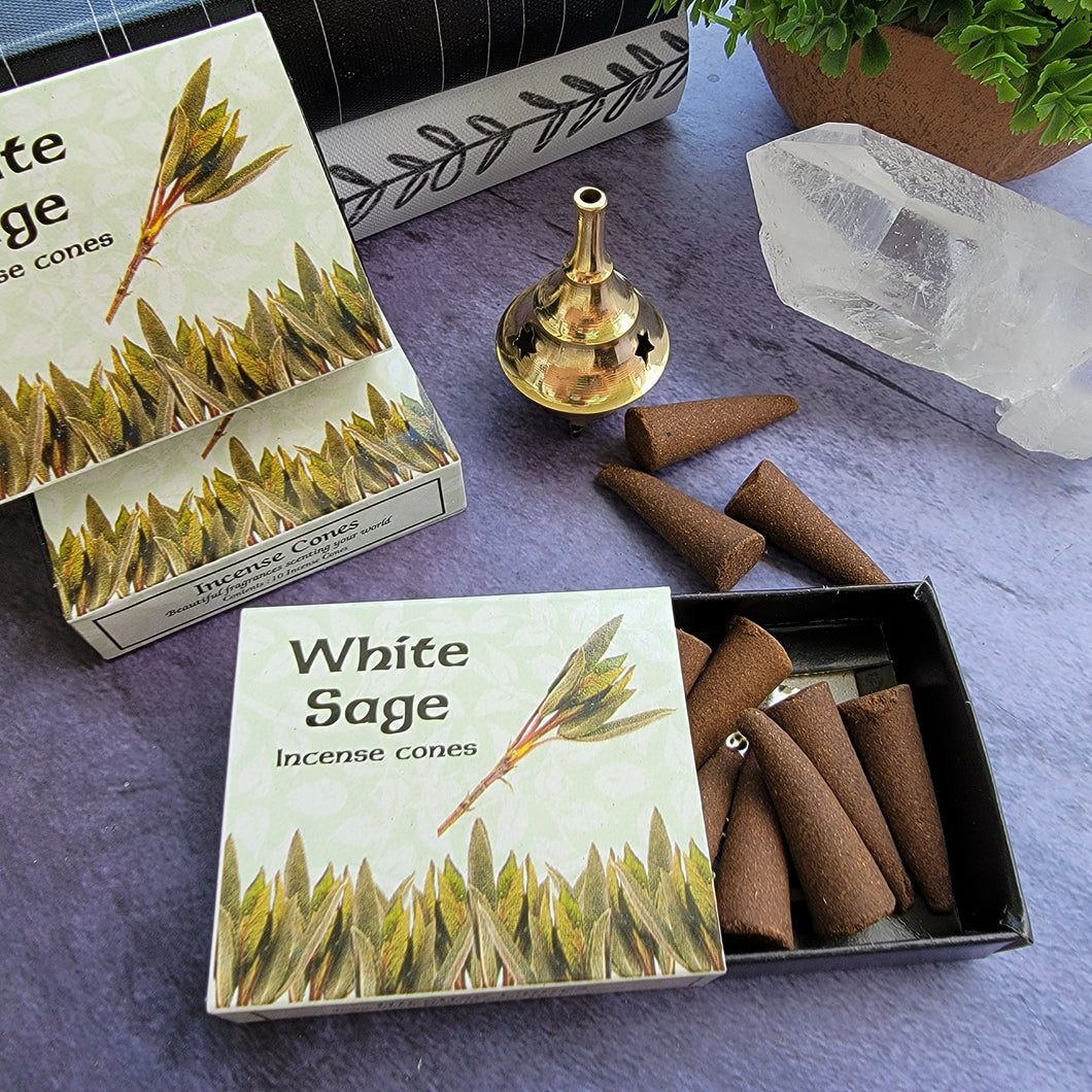 White Sage Incense Cones