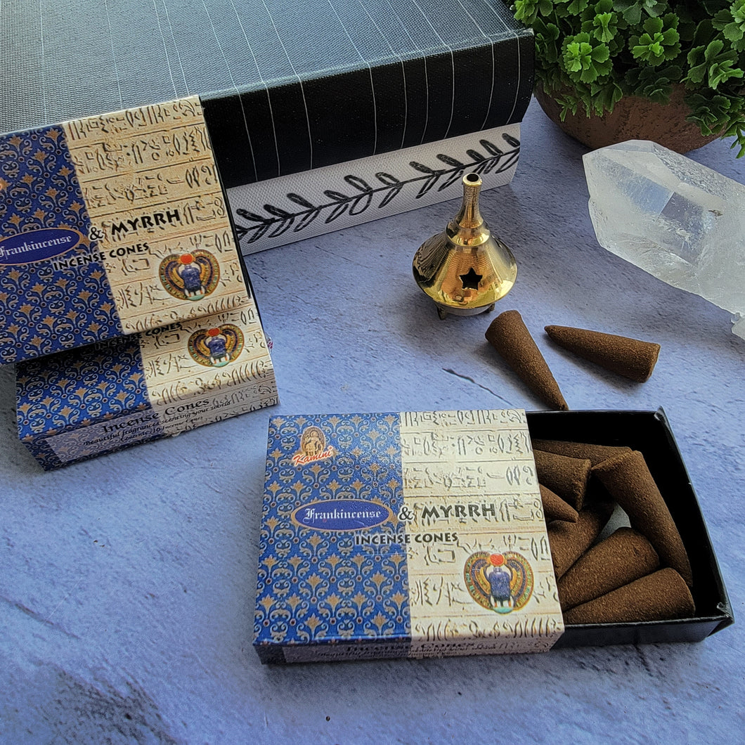 Frankincense & Myrrh Incense Cones