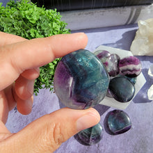 Load image into Gallery viewer, Rainbow Fluorite Pocket Stones