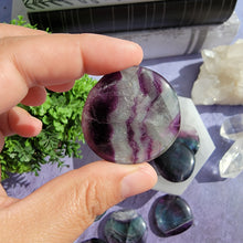 Load image into Gallery viewer, Rainbow Fluorite Pocket Stones