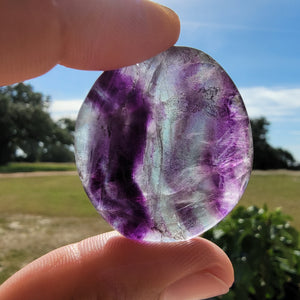 Rainbow Fluorite Pocket Stones