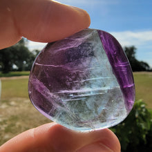 Load image into Gallery viewer, Rainbow Fluorite Pocket Stones