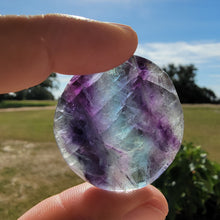 Load image into Gallery viewer, Rainbow Fluorite Pocket Stones