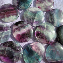 Load image into Gallery viewer, Rainbow Fluorite Pocket Stones