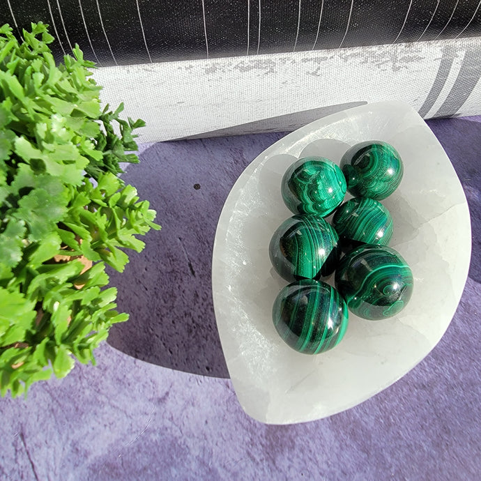 Malachite Mini Spheres